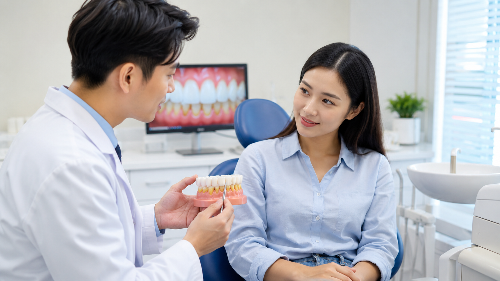 Cạo vôi răng tại Nha Khoa Thiện Tâm